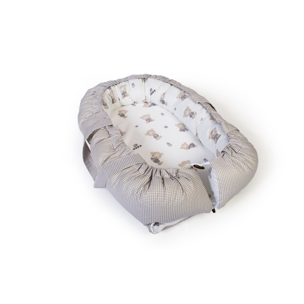 Φωλιά Ύπνου Dimcol Bear's Nest 05 White - Grey