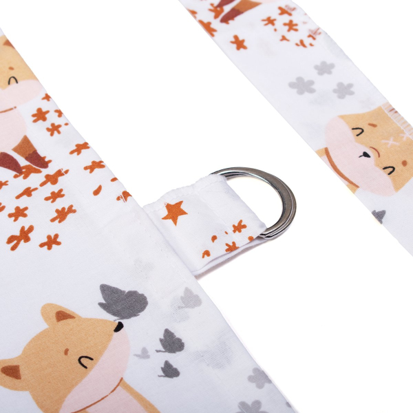 Κάλυμμα Θηλασμού Dimcol Cute Fox 02 White - Beige