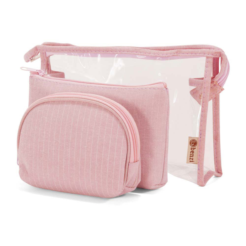 Νεσεσέρ Καλλυντικών (Σετ 3τμχ) Benzi 5625 Pink