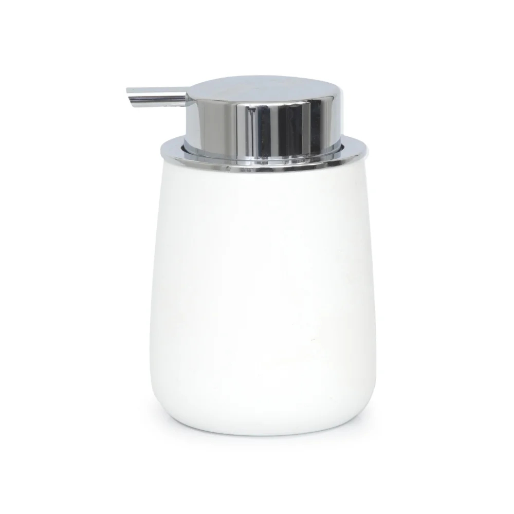 Rainbow Dispenser Μπάνιου (Φ8.8x12.3) Rainbow Tomy White