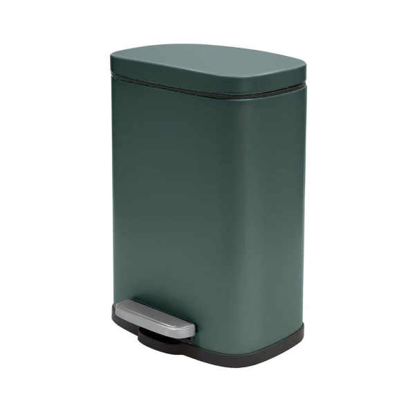 Κάδος Απορριμμάτων Μπάνιου (21.4x16.4x30) Spirella 5lt Akira Dark Green