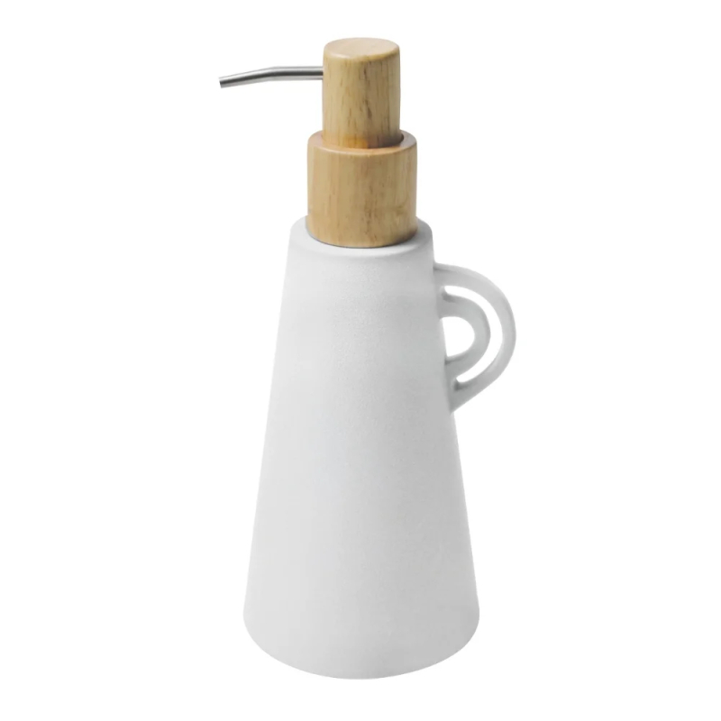 Dispenser Μπάνιου (Φ7.3x18) Spirella Organic White