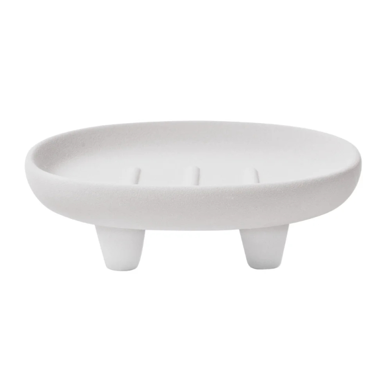 Σαπουνοθήκη (Φ13x4) Spirella Organic White