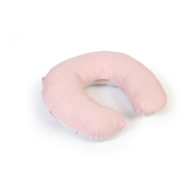 Μαξιλάρι Θηλασμού Dimcol Bear's Nest 04 White - Pink