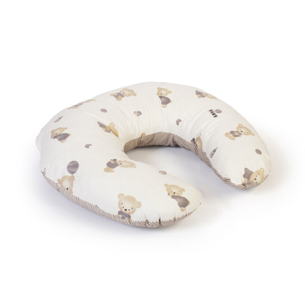 Μαξιλάρι Θηλασμού Dimcol Bear's Nest 05 White - Grey