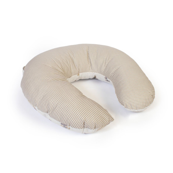 Μαξιλάρι Θηλασμού Dimcol Bear's Nest 05 White - Grey