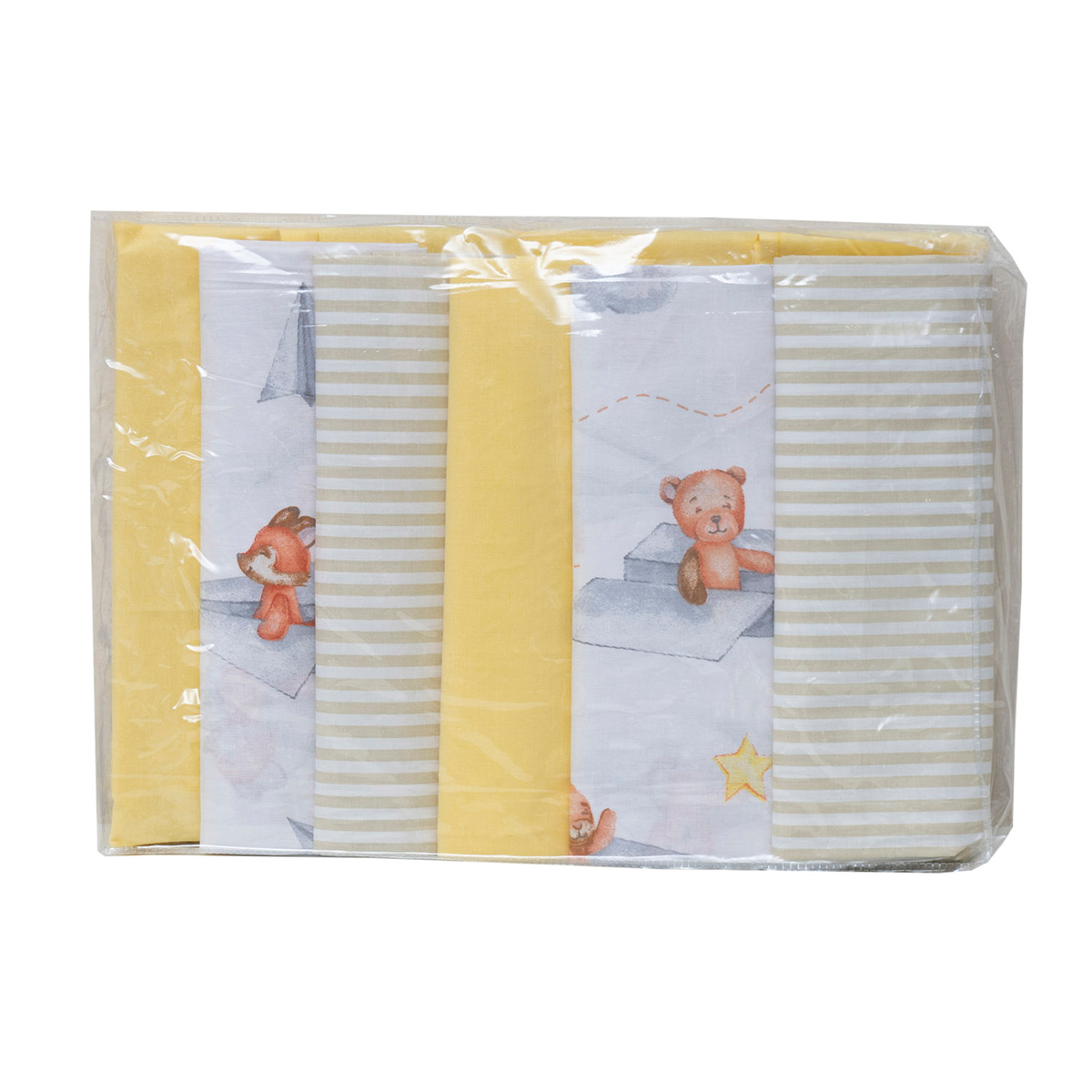 Σεντόνια Λίκνου (6Τμχ) Viopros Baby Σχ 766 Home Βρεφικά Προίκα Μωρού Spitishop