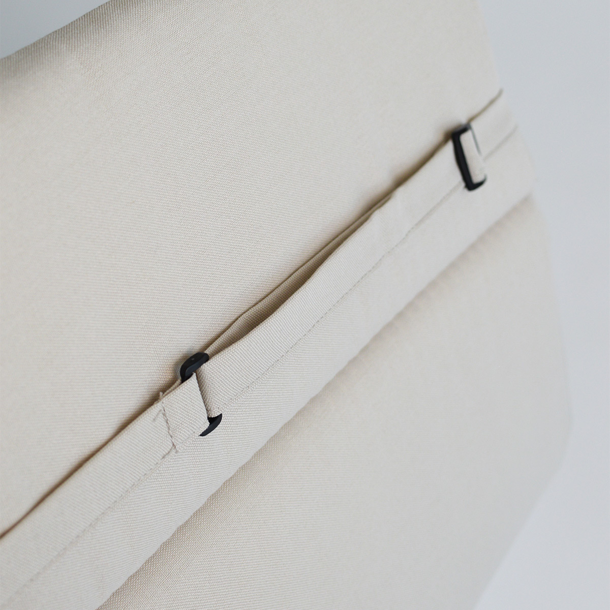 Αδιάβροχο Μαξιλάρι Καρέκλας με Πλάτη 70Cm Ravelia Stitch Beige Home Λευκά Είδη Κουζίνας & Τραπεζαρίας Μαξιλάρια Spitishop