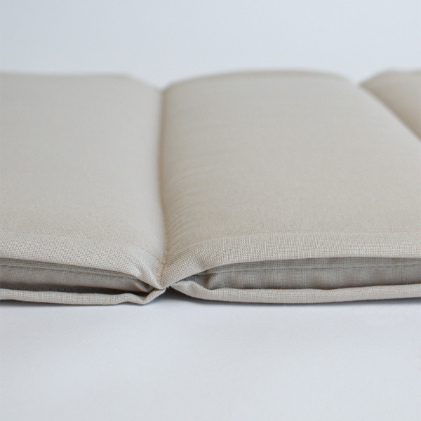 Αδιάβροχο Μαξιλάρι Καρέκλας Με Πλάτη 55cm Ravelia Stitch Beige