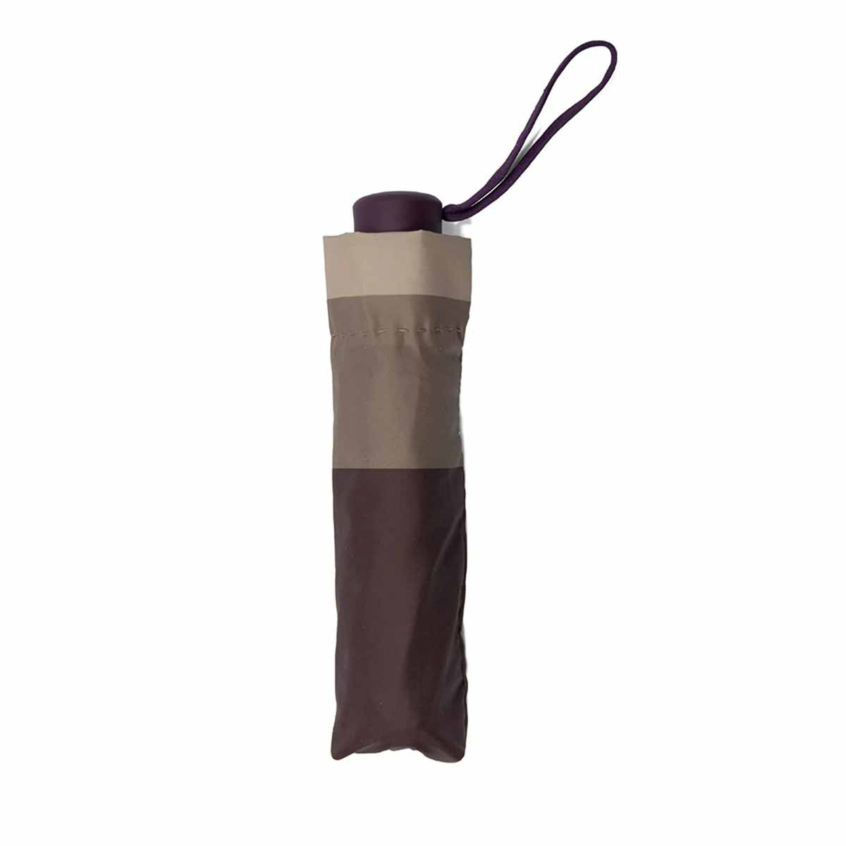 Ομπρέλα Βροχής Σπαστή Χειροκίνητη Benzi Pa056 Brown Home Διακόσμηση Ομπρελοθήκες Spitishop
