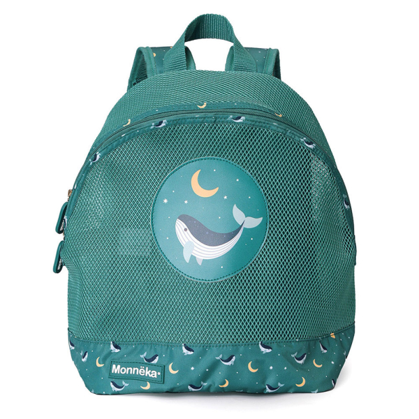Παιδικό Σακίδιο Θαλάσσης (24x18x30.5) Monneka Teal Whale