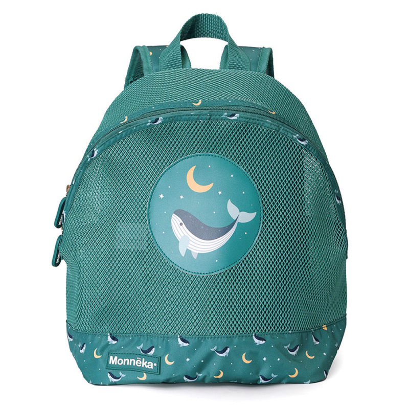 Παιδικό Σακίδιο Θαλάσσης (24x18x30.5) Monneka Teal Whale
