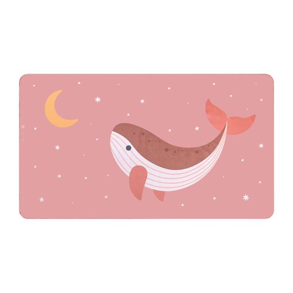 Παιδική Πετσέτα Θαλάσσης Microfiber (90x160) Monneka Pink Whale