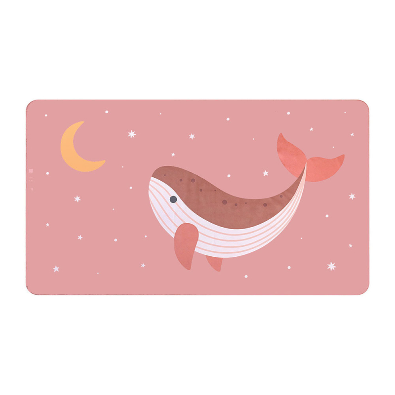 Παιδική Πετσέτα Θαλάσσης Microfiber (90x160) Monneka Pink Whale