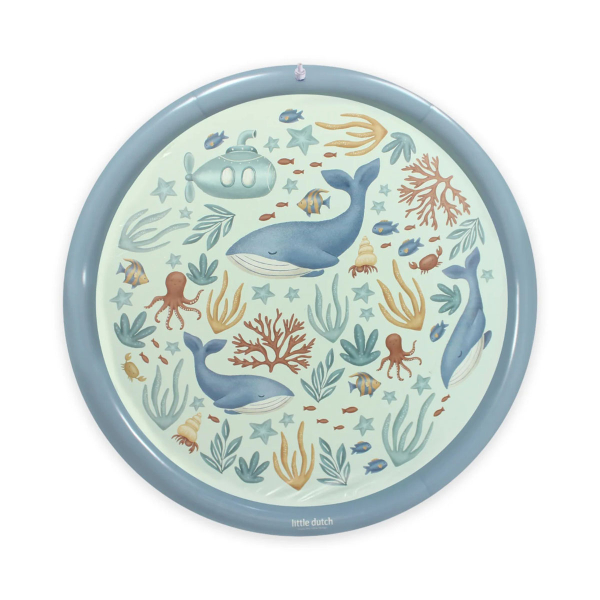 Χαλάκι Νερού Με Ψεκαστήρες (Φ150) Little Dutch Ocean World Blue LD2016382