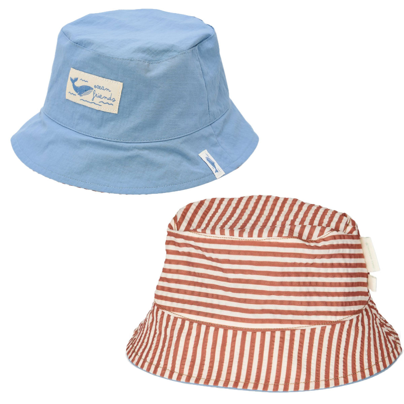 Παιδικό Καπέλο 2 Όψεων Little Dutch Ocean Blue