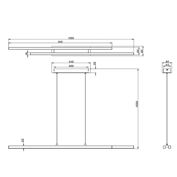 Φωτιστικό Οροφής Μονόφωτο LED RL Odio Silver R37882107