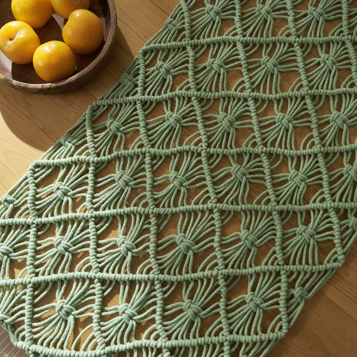 Τραβέρσα (40X160) Gofis Home Noelani Fog Green 196 18 Λευκά Είδη Κουζίνας & Τραπεζαρίας Τραβέρσες Σαλονιού Spitishop