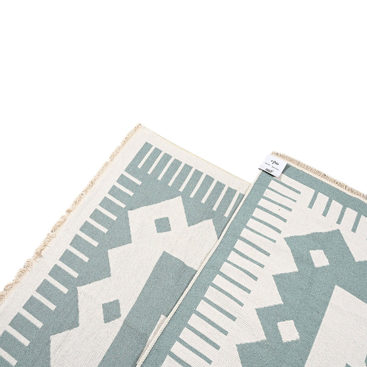Χαλί All Season 2 Όψεων (160X230) Polcarpet Aria Artkilim 101 Green Home Χαλιά Σαλονιού Spitishop