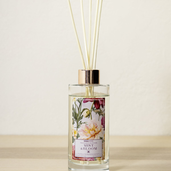 Αρωματικό Χώρου 180ml Με Στικς Nima Mist & Bloom