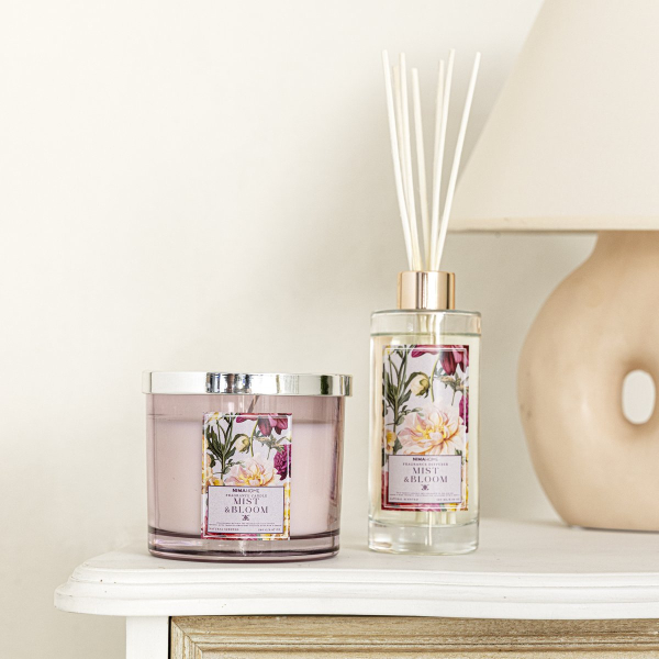 Αρωματικό Χώρου 180ml Με Στικς Nima Mist & Bloom