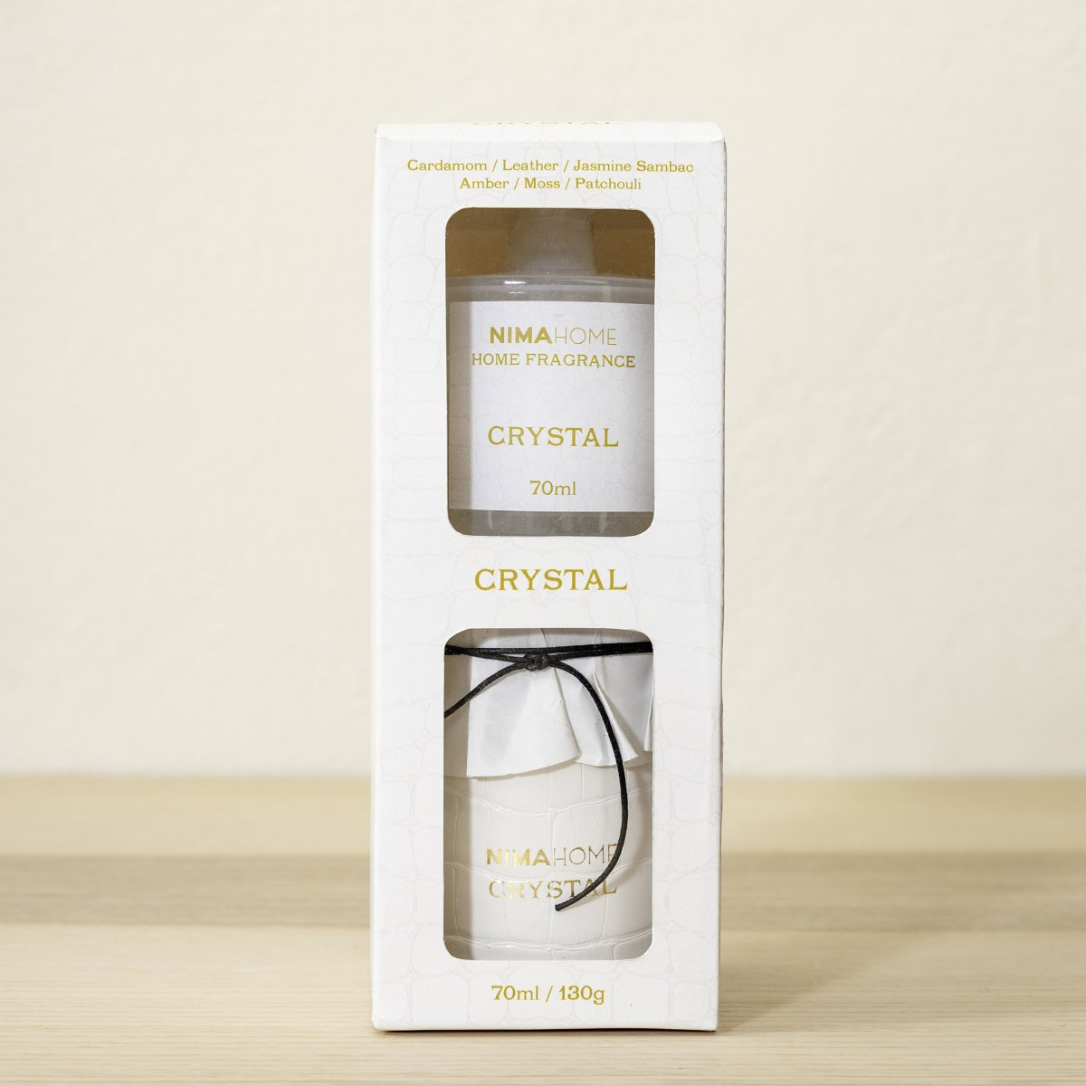 Σετ Αρωματικών Χώρου 2Τμχ Nima Crystal Home Διακόσμηση Αρωματικά - Diffuser Spitishop