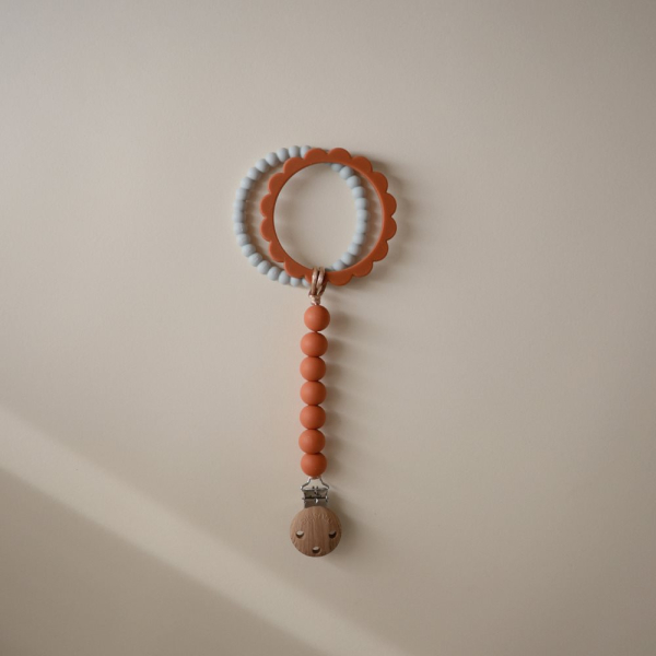 Κλιπ Πιπίλας Mushie Halo Clementine 66-2120042