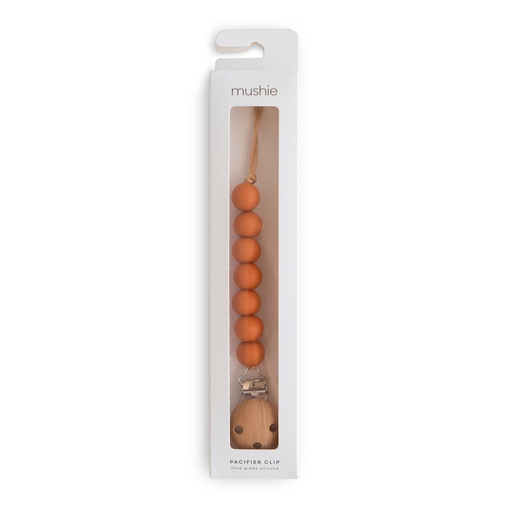 Κλιπ Πιπίλας Mushie Halo Clementine 66-2120042 Home Βρεφικά Πιπίλες Spitishop