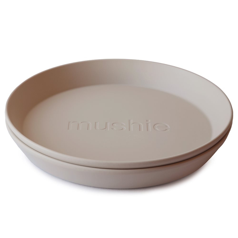 Πιάτα (Σετ 2τμχ) Mushie Vanilla 66-2305206