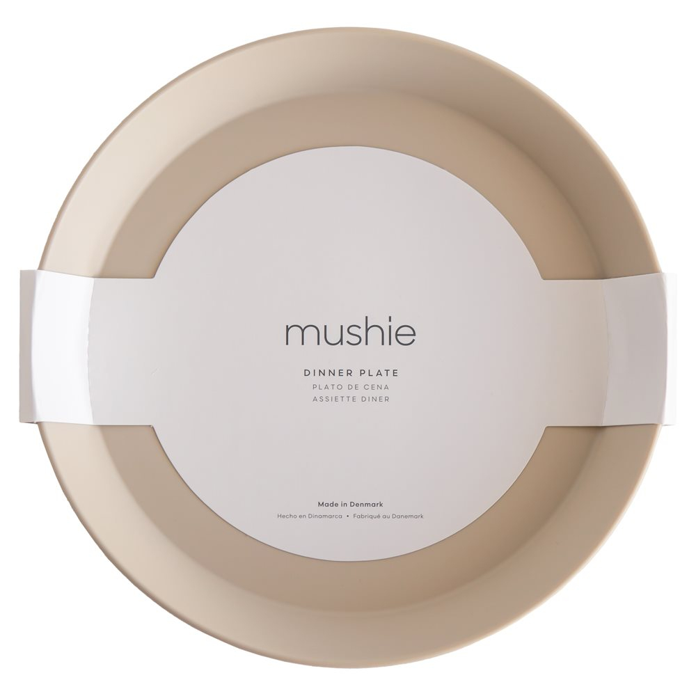 Πιάτα (Σετ 2Τμχ) Mushie Vanilla 66-2305206 Home Παιδικά Είδη Φαγητού & Αξεσουάρ Σερβιρίσματος Spitishop