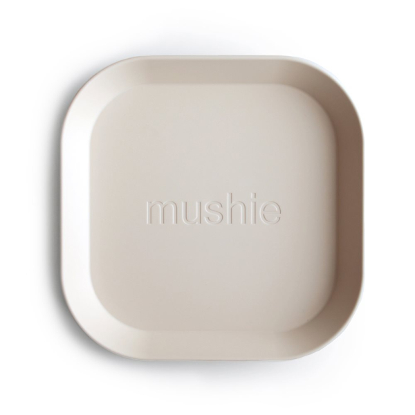 Πιάτα (Σετ 2τμχ) Mushie Ivory 66-2304094