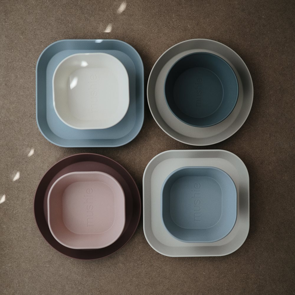 Μπολ (Σετ 2Τμχ) Mushie Cloud 66-2314043 Home Παιδικά Είδη Φαγητού & Αξεσουάρ Σερβιρίσματος Spitishop