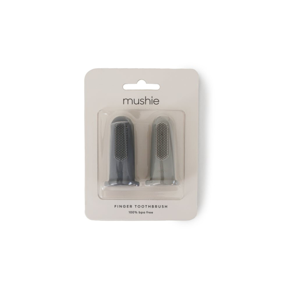 Δακτυλικές Οδοντόβουρτσες (Σετ 2τμχ) Mushie Stone/Tradewinds 66-2550255