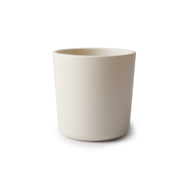 Ποτήρια 220ml (Σετ 2τμχ) Mushie Ivory 66-2350094