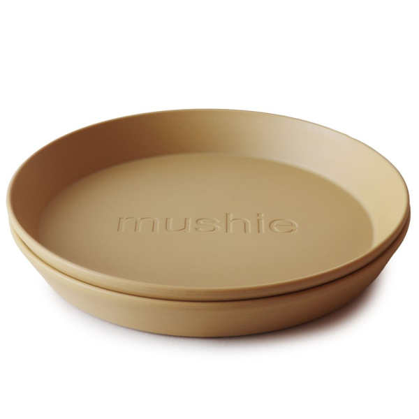 Πιάτα (Σετ 2τμχ) Mushie Mustard 66-2305117