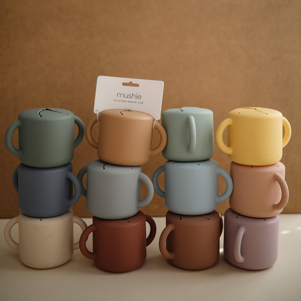 Κυπελάκι για Σνακ 400Ml Mushie Stone 66-2340194 Home Παιδικά Είδη Φαγητού & Αξεσουάρ Σερβιρίσματος Spitishop
