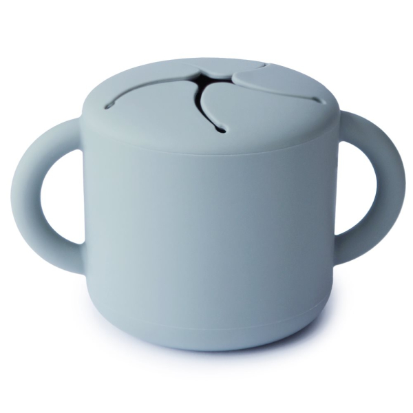 Κυπελάκι Για Σνακ 400ml Mushie Powder Blue 66-2340228