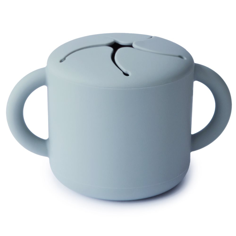 Κυπελάκι Για Σνακ 400ml Mushie Powder Blue 66-2340228