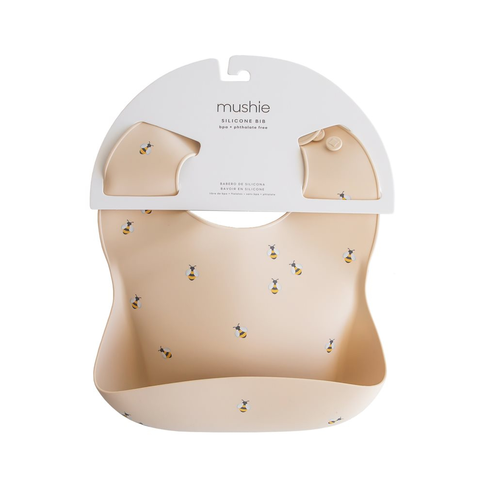 Σαλιάρα Σιλικόνης 6+ Μηνών (24 1X28) Mushie Crowns 66-2500550 Home Βρεφικά Σαλιάρες Βρεφικές Spitishop