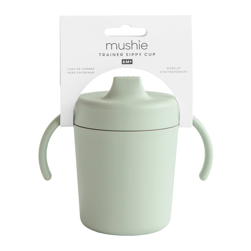 Ποτήρι Εκπαιδευτικό 230Ml Mushie Sage 66-100129 Home Παιδικά Είδη Φαγητού & Αξεσουάρ Σερβιρίσματος Spitishop