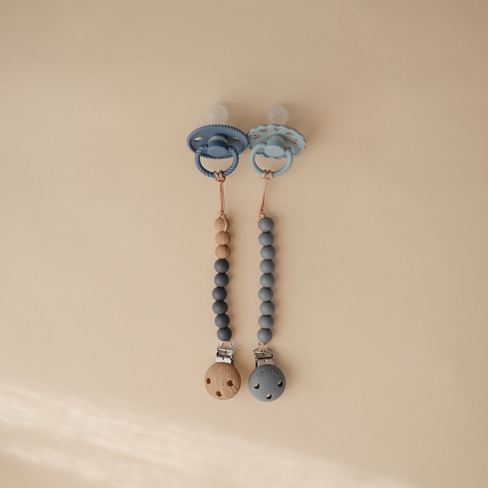 Κλιπ Πιπίλας Mushie Hera Tradewinds 66-100065 Home Βρεφικά Πιπίλες Spitishop
