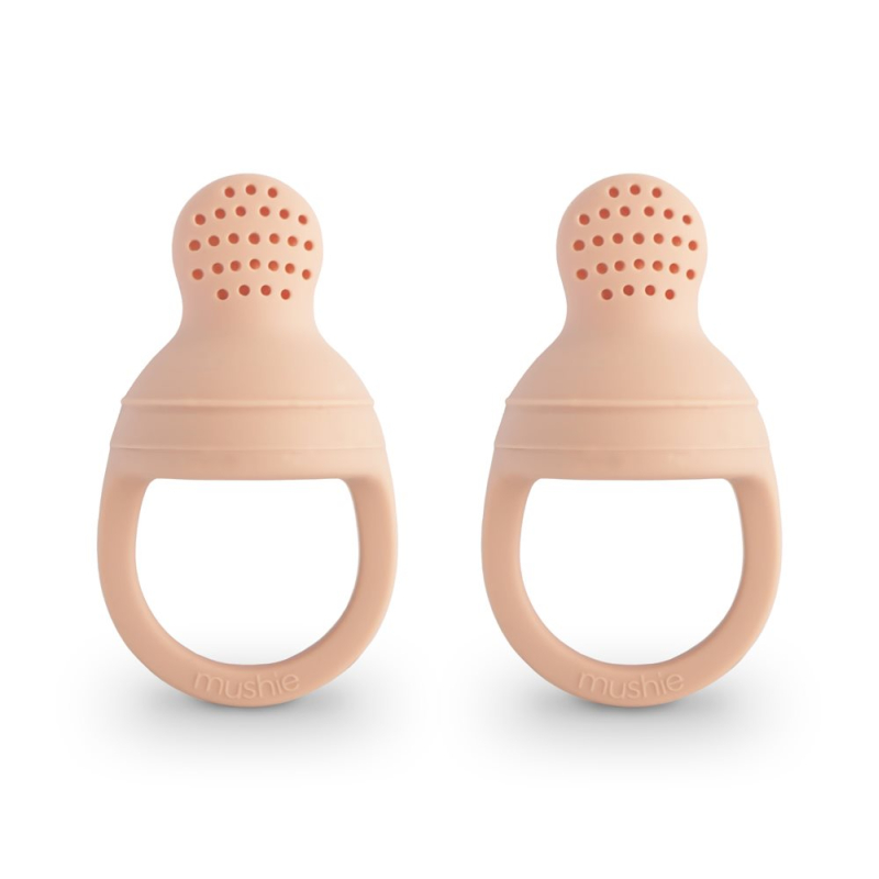 Πιπίλες Φαγητού (Σετ 2τμχ) Mushie Blush 66-101049