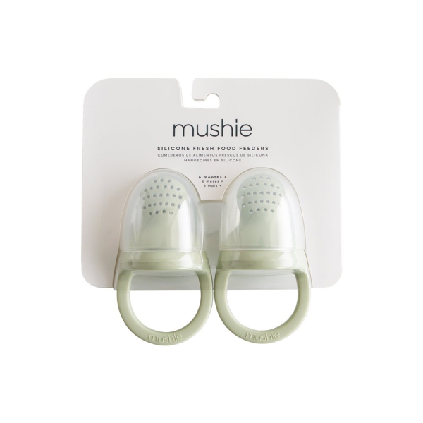 Πιπίλες Φαγητού (Σετ 2τμχ) Mushie Sage 66-101050