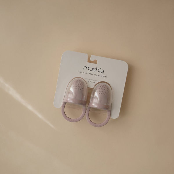 Πιπίλες Φαγητού (Σετ 2τμχ) Mushie Soft Lilac 66-101051