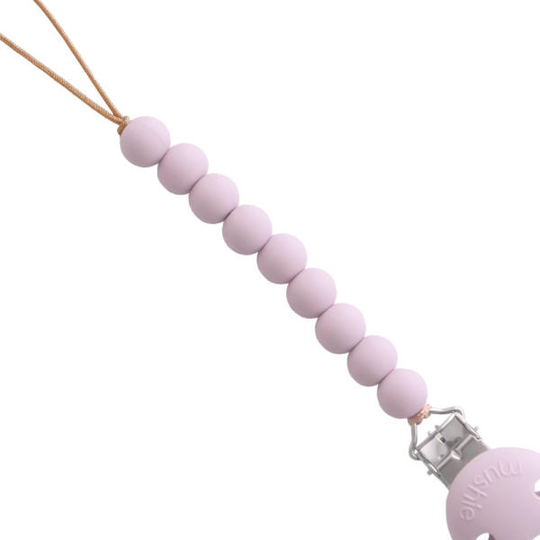 Κλιπ Πιπίλας Mushie Hera Soft Lila 66-102034