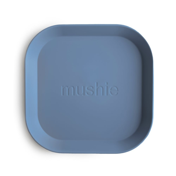 Πιάτα (Σετ 2τμχ) Mushie Twilight Blue 66-102129