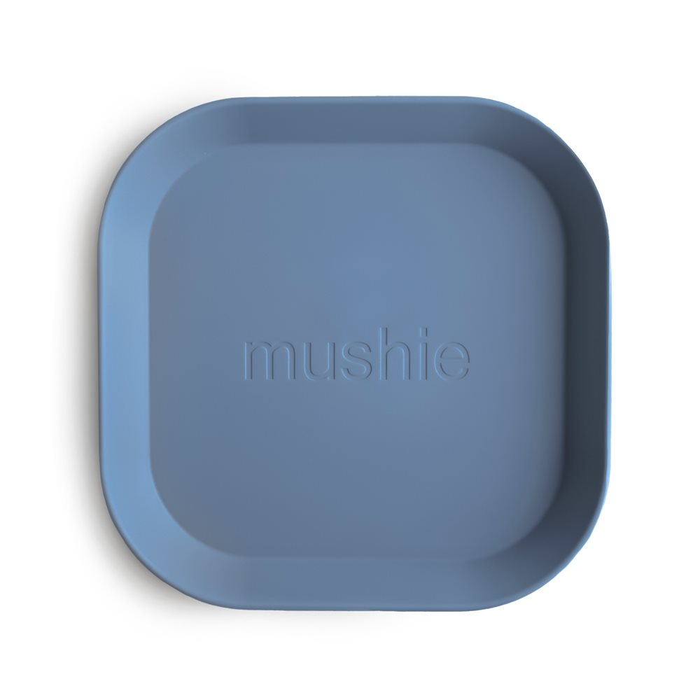 Πιάτα (Σετ 2Τμχ) Mushie Twilight Blue 66-102129 Home Παιδικά Είδη Φαγητού & Αξεσουάρ Σερβιρίσματος Spitishop
