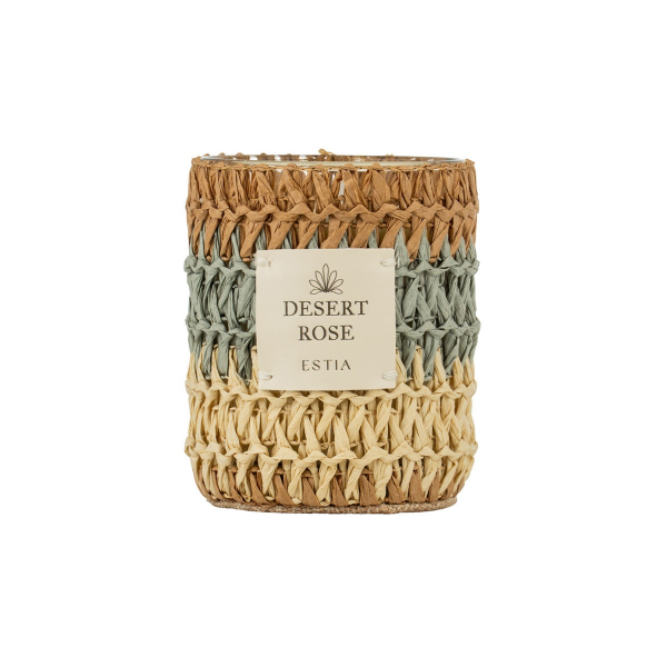 Κερί Αρωματικό 200gr Estia Desert Rose 04-41281