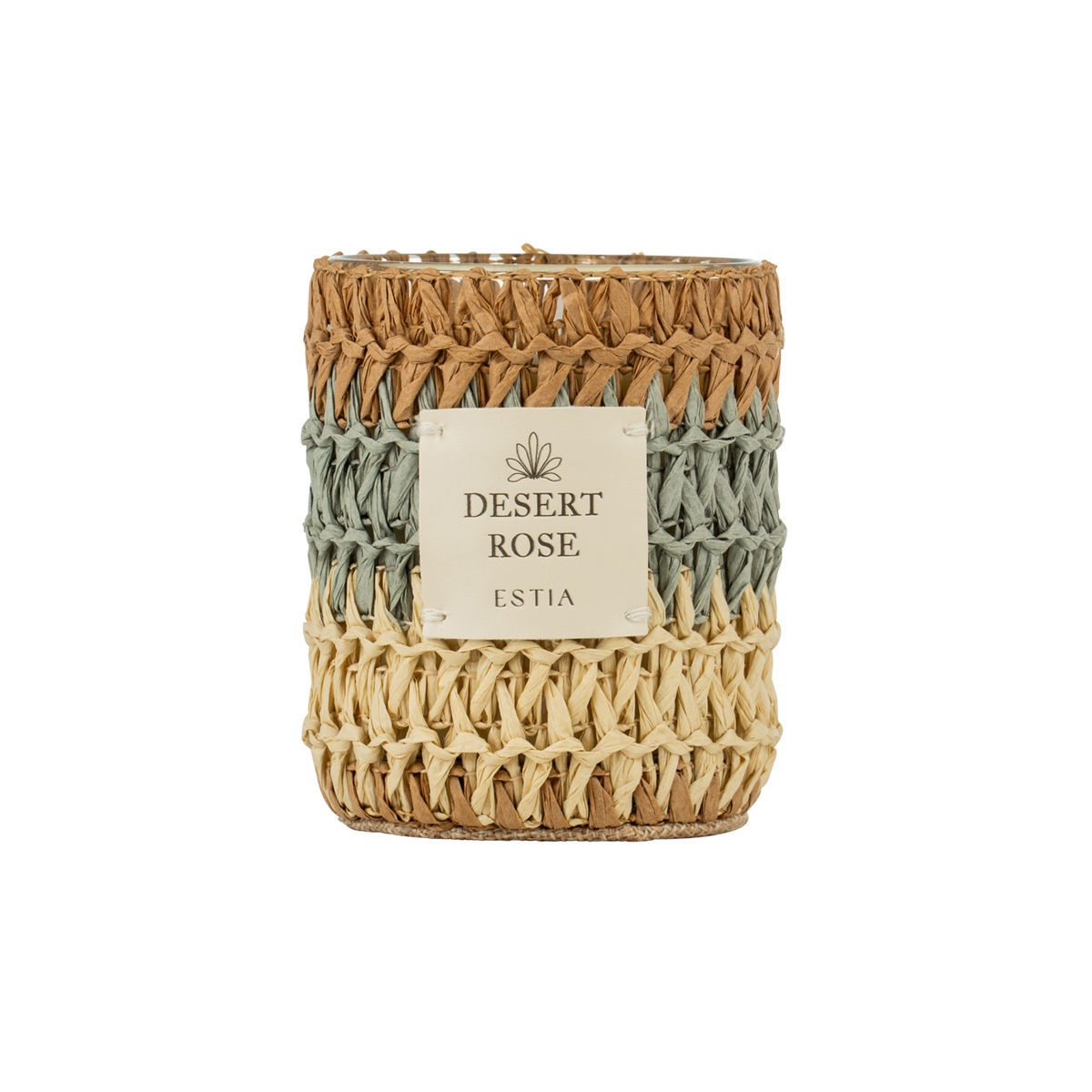 Κερί Αρωματικό 200Gr Estia Desert Rose 04-41281 Home Διακόσμηση Αρωματικά Χώρου - Diffuser Spitishop