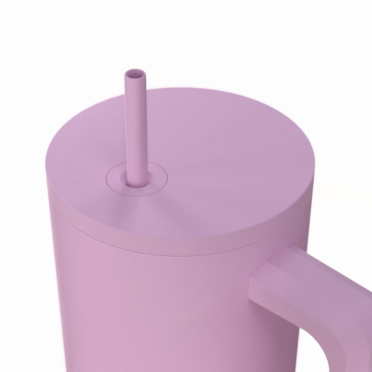 Κούπα Θερμός με Λαβή Καλαμάκι 900Ml Estia Save The Aegean Tumbler Lavender 01-41472 Home Οργάνωση & Αποθήκευση Spitishop